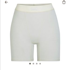 SKIMS cotton rib boxer (NWT)